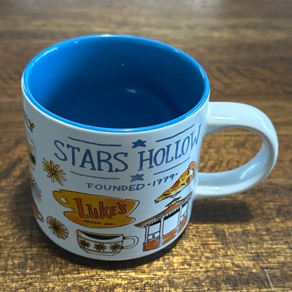 Silver Buffalo Gilmore Girls Stars Hollow Allover Icons Ceramic Stacking Mug - Picture 1 of 5